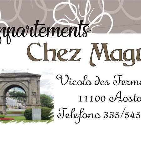 Chez Maguy Lejlighed Aosta Eksteriør billede