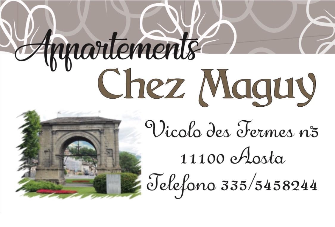 Chez Maguy Lejlighed Aosta Eksteriør billede